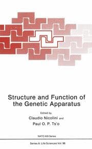Cover von Structure and Function of the Genetic Apparatus