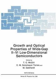 Cover von Growth and Optical Properties of Wide-Gap II-VI Low-Dimensional Semiconductors