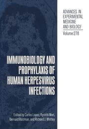 Cover von Immunobiology and Prophylaxis of Human Herpesvirus Infections