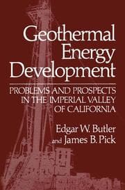 Cover von Geothermal Energy Development