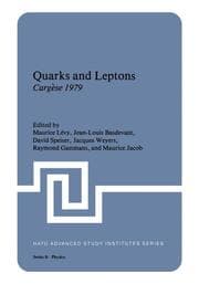 Cover von Quarks and Leptons
