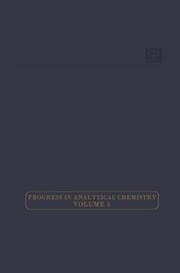Cover von Chemical Analysis of the Environment and Other Modern Techniques