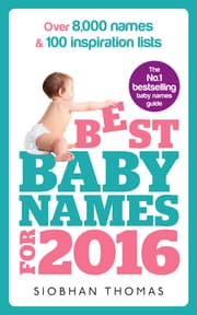 Cover von Best Baby Names for 2016