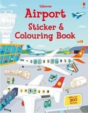 Cover von Usborne Airport Sticker & Colouring Book