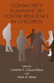 Cover von Community Planning to Foster Resilience in Children