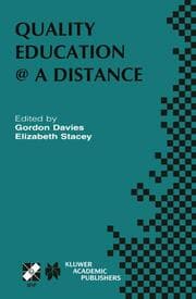 Cover von Quality Education @ a Distance