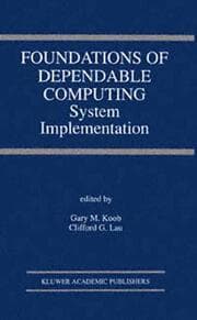 Cover von Foundations of Dependable Computing