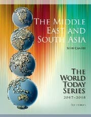 Cover von The Middle East and South Asia 2017-2018