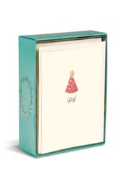 Cover von Boxed Notes: Party Hat Yay - Gruß- und Geschenkkartenbox mit Kuverts: Partyhütchen