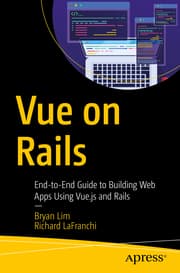 Cover von Vue on Rails