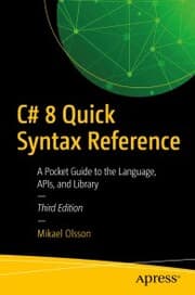 Cover von C 8 Quick Syntax Reference