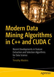 Cover von Modern Data Mining Algorithms in C++ and CUDA C
