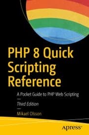 Cover von PHP 8 Quick Scripting Reference