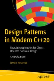 Cover von Design Patterns in Modern C++20