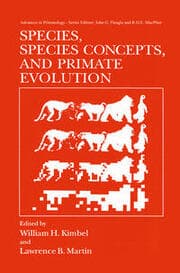 Cover von Species, Species Concepts and Primate Evolution