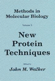 Cover von New Protein Techniques