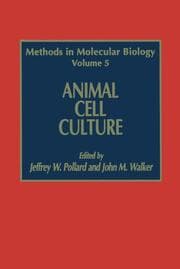 Cover von Animal Cell Culture