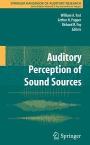 Cover von Auditory Perception of Sound Sources