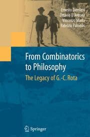 Cover von From Combinatorics to Philosophy