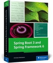 Cover von Spring Boot 3 and Spring Framework 6