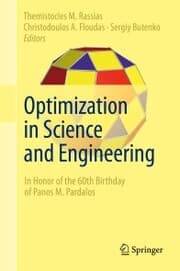 Cover von Optimization in Science and Engineering