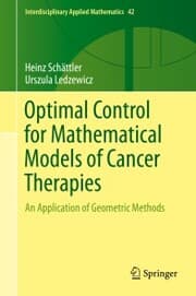 Cover von Optimal Control for Mathematical Models of Cancer Therapies