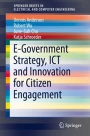 Cover von E-Government Strategy, ICT and Innovation for Citizen Engagement