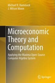 Cover von Microeconomic Theory and Computation