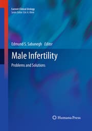 Cover von Male Infertility