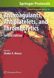 Cover von Anticoagulants, Antiplatelets, and Thrombolytics