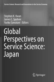Cover von Global Perspectives on Service Science: Japan