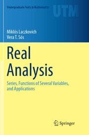 Cover von Real Analysis