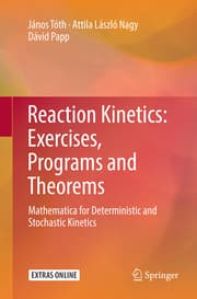 Cover von Reaction Kinetics: Exercises, Programs and Theorems