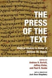 Cover von The Press of the Text