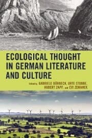Cover von Ecological Thought in German Literature and Culture