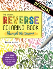 Cover von Reverse Coloring Book: Through the Seasons