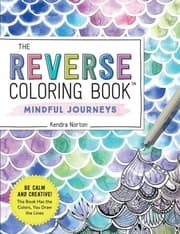 Cover von The Reverse Coloring Book Mindful Journeys