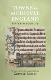 Cover von Towns in medieval England