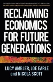 Cover von Reclaiming economics for future generations