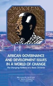 Cover von African Governance and Development Issues in a World of Change