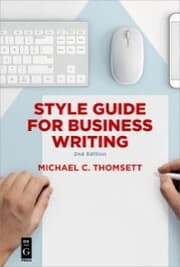 Cover von Style Guide for Business Writing
