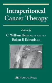 Cover von Intraperitoneal Cancer Therapy