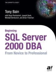 Cover von Beginning SQL Server 2000 DBA