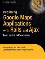Cover von Beginning Google Maps Applications with Rails and Ajax