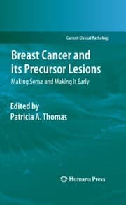 Cover von Breast Cancer and its Precursor Lesions