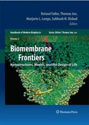 Cover von Biomembrane Frontiers