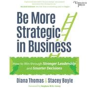 Cover von Be More Strategic in Business