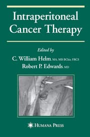 Cover von Intraperitoneal Cancer Therapy