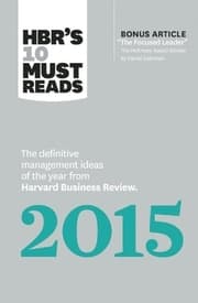 Cover von HBR's 10 Must Reads 2015