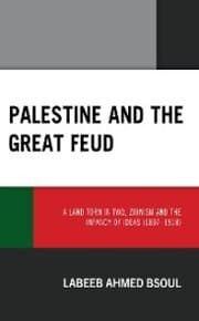 Cover von Palestine and the Great Feud